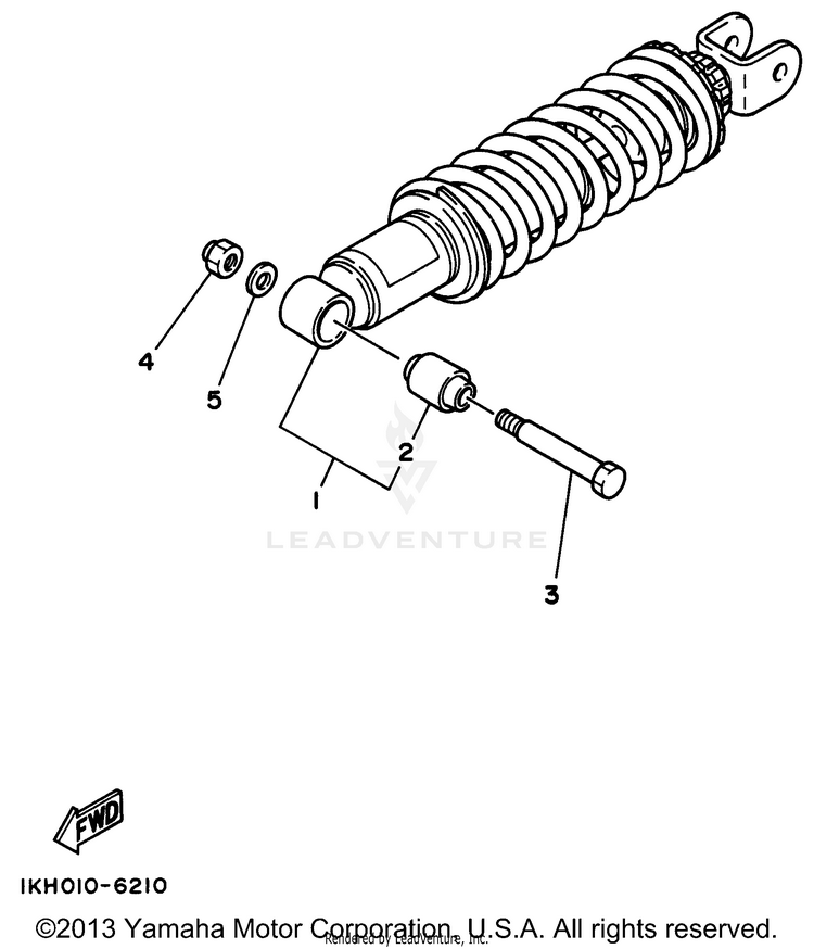 Rear Suspension Schematic