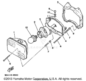Headlight Schematic