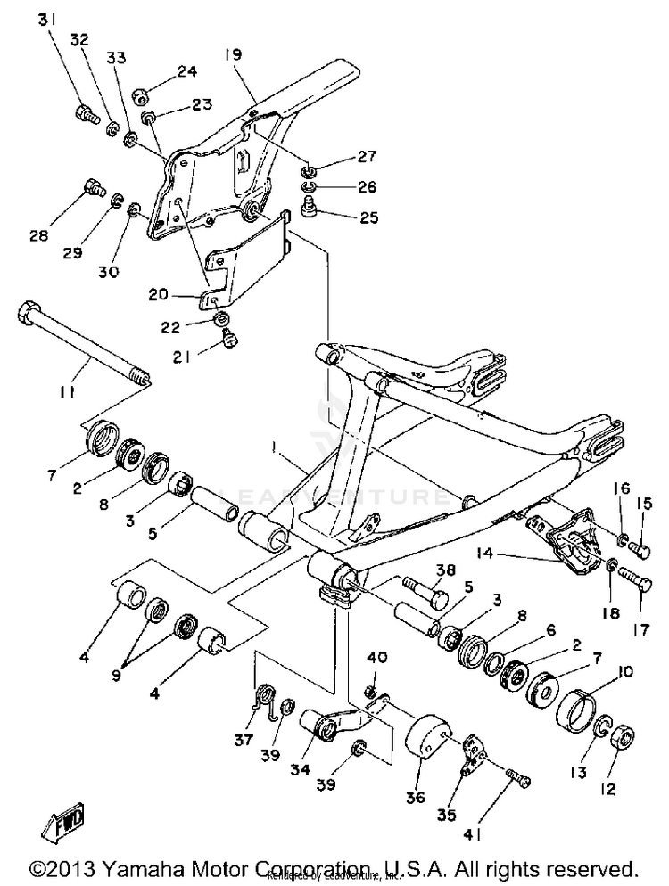 Rear Arm Schematic