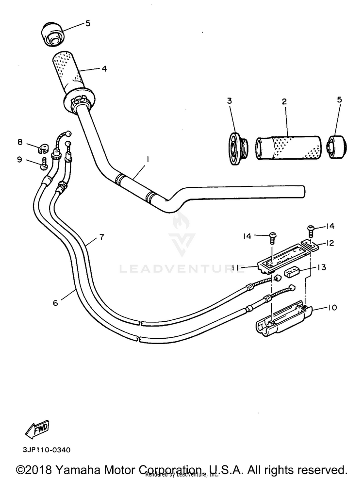 Steering Handle Cable Schematic