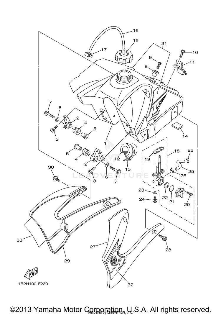 Fuel Tank Schematic