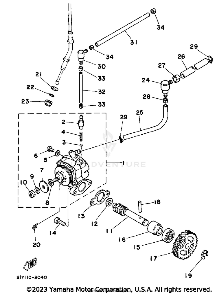 Oil Pump Schematic