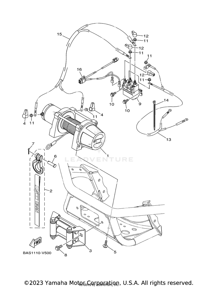 Winch Schematic