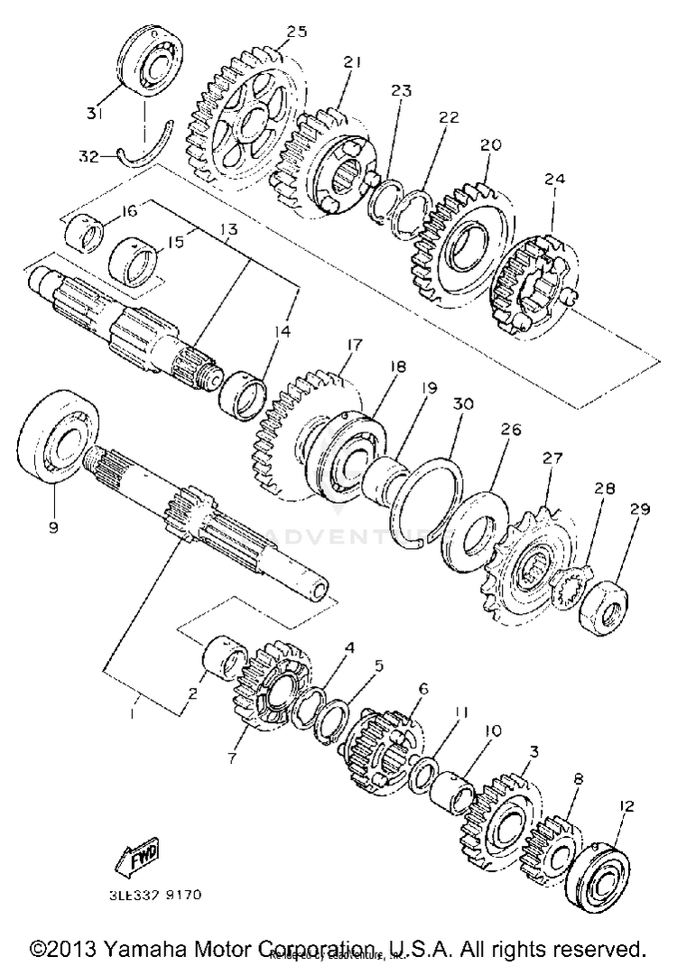 Transmission Schematic