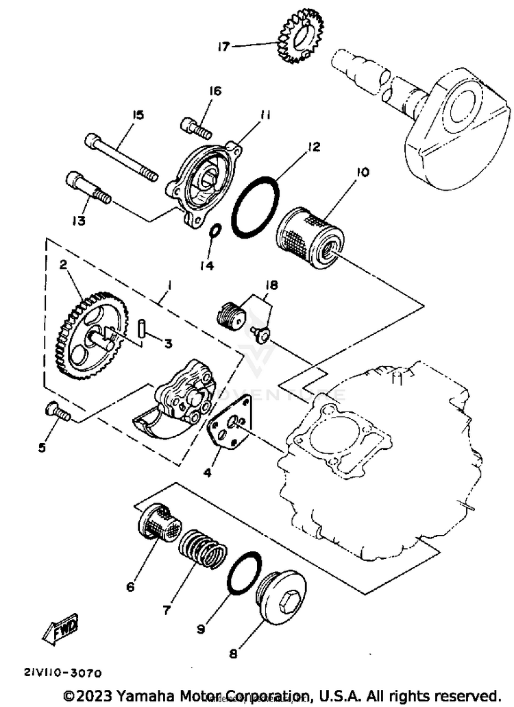 Oil Pump Schematic