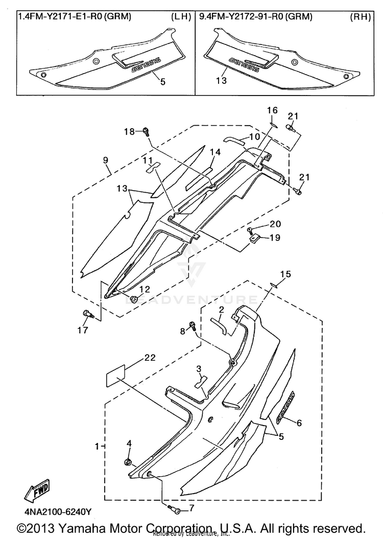 Side Cover Schematic