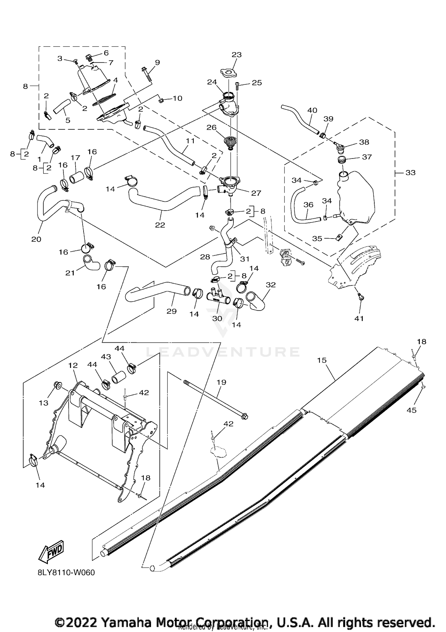 RADIATOR & HOSE
