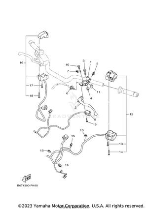 Handle Switch Lever Schematic