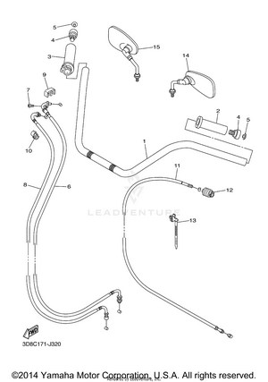 Steering Handle Cable Schematic