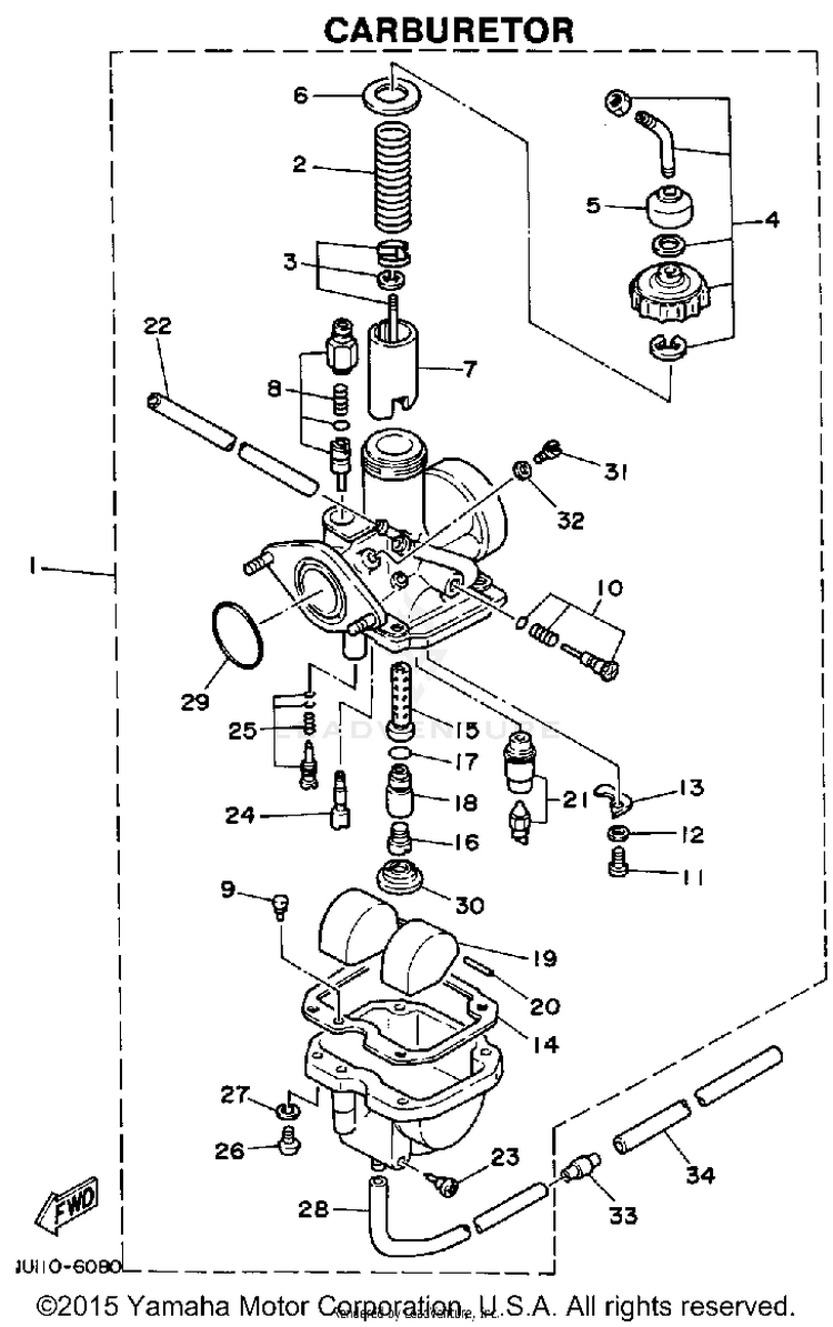 Carburetor Schematic