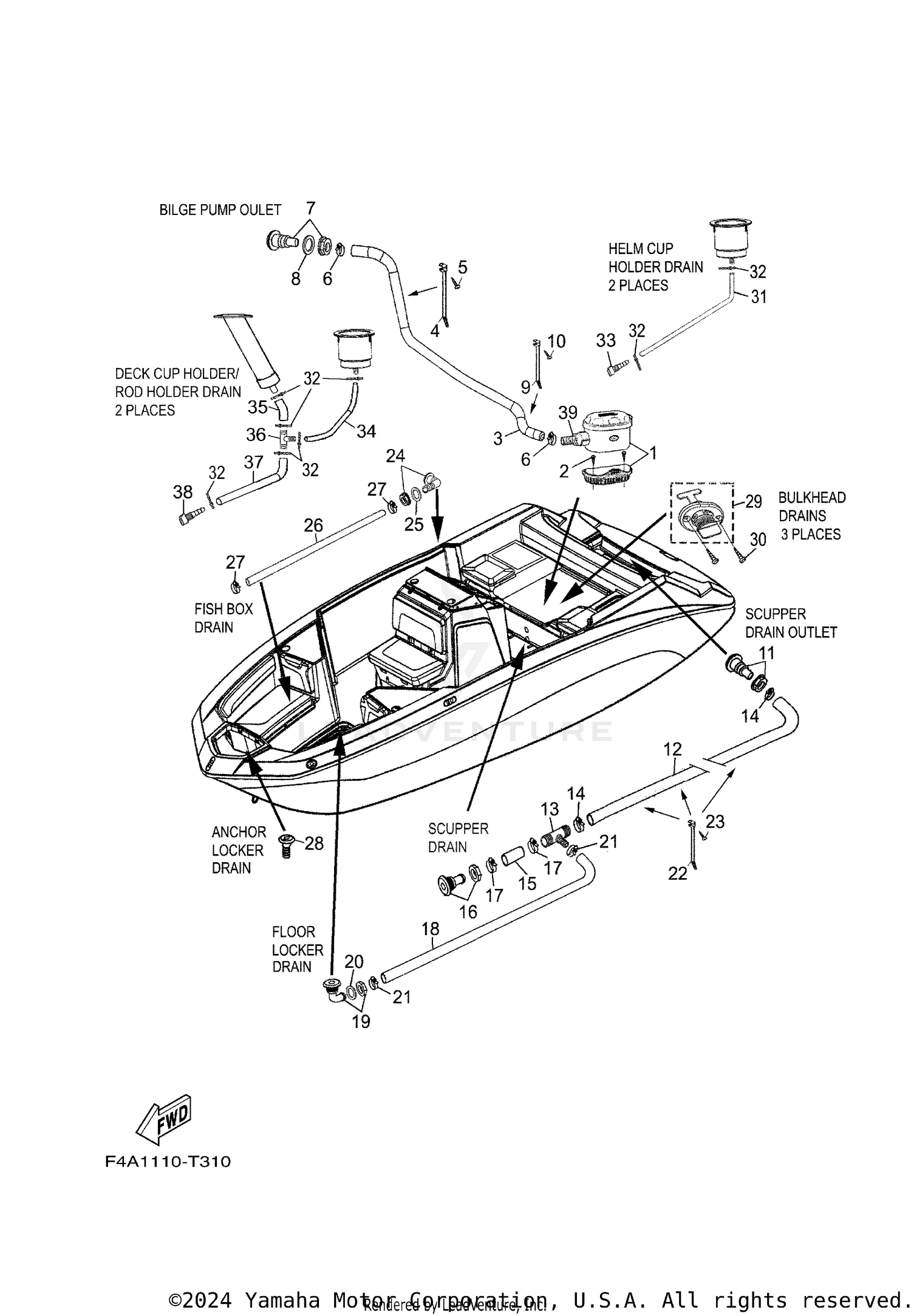 DECK DRAIN FITTINGS