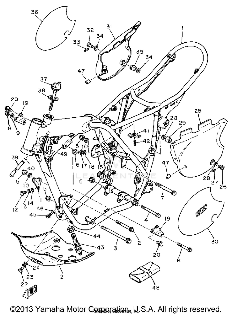 Frame-Side Cover Schematic