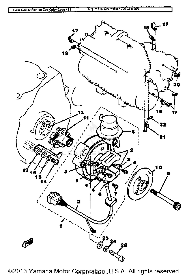 Pickup Coil - Governor Schematic