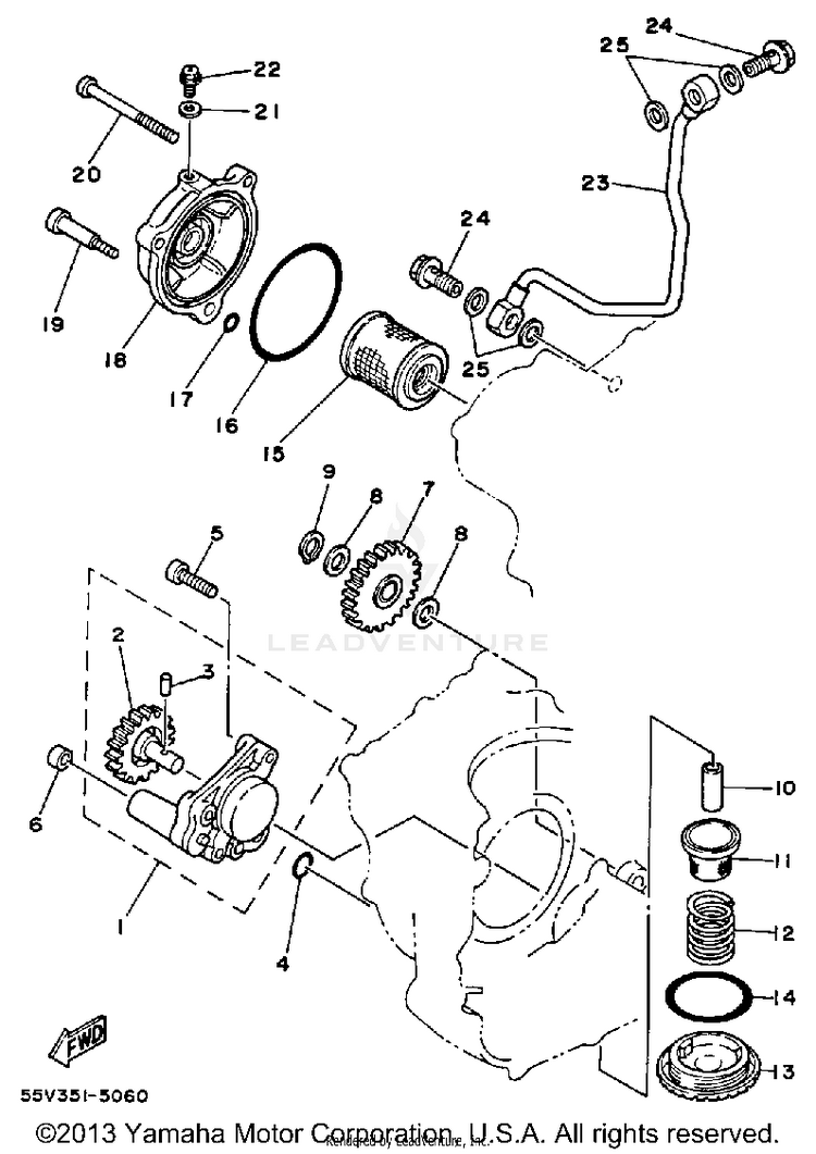 Oil Pump Schematic