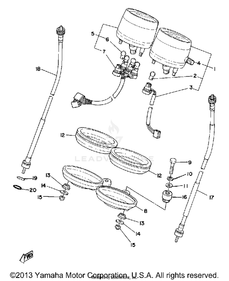 Speedometer Tachometer Schematic