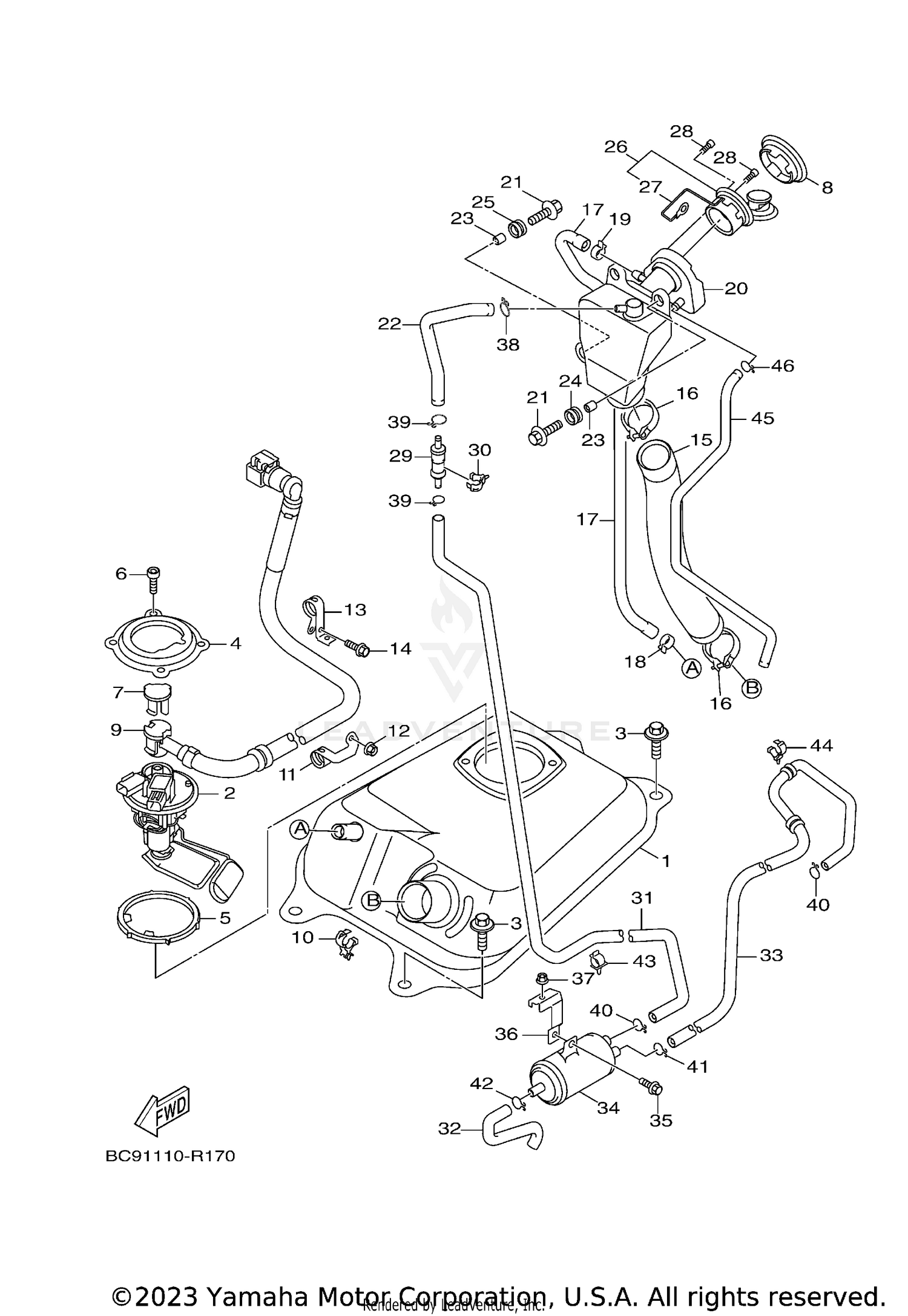 Assembly diagram