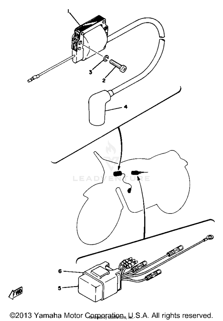 Electrical Yz80e Schematic