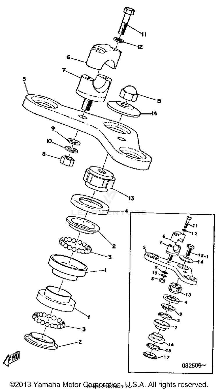 Steering JT1 - 1971 Schematic