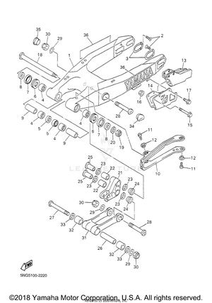 Rear Arm Schematic