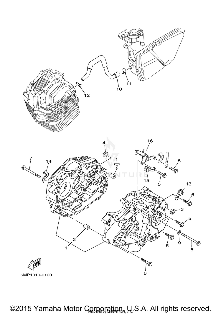 Crankcase Schematic