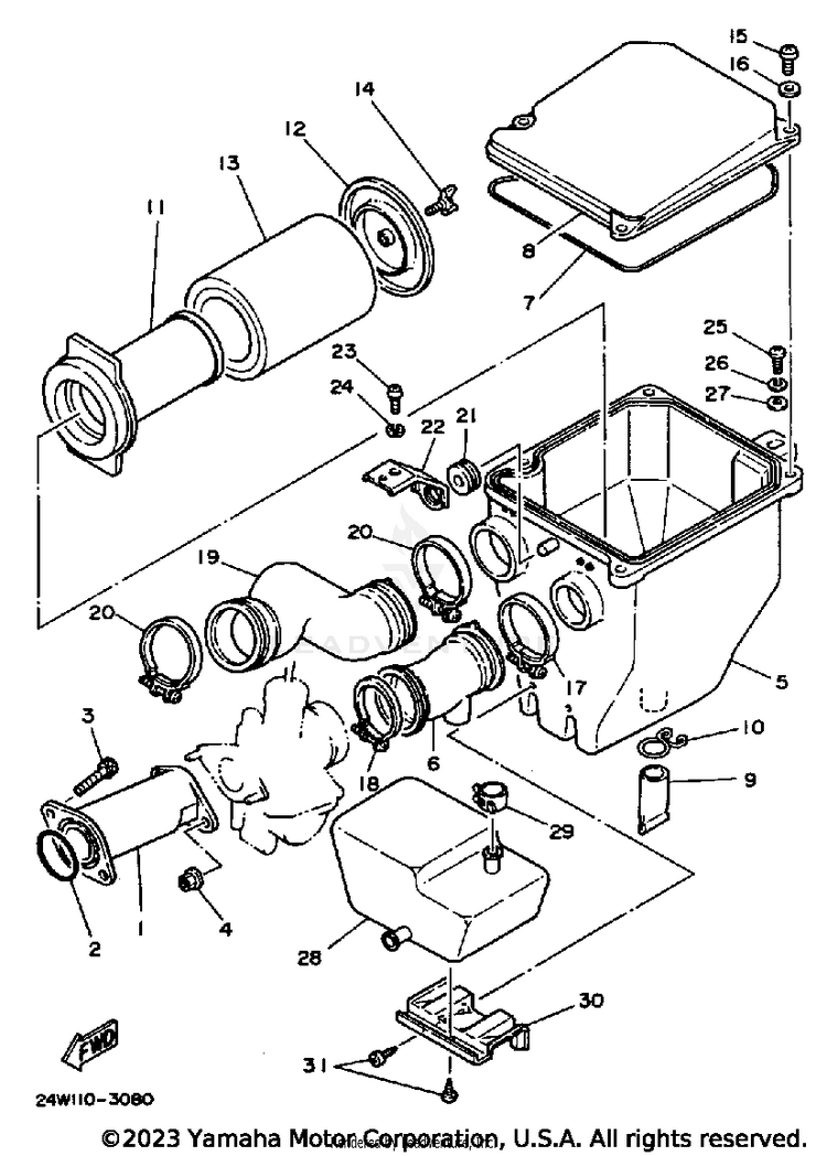 Air Filter Schematic