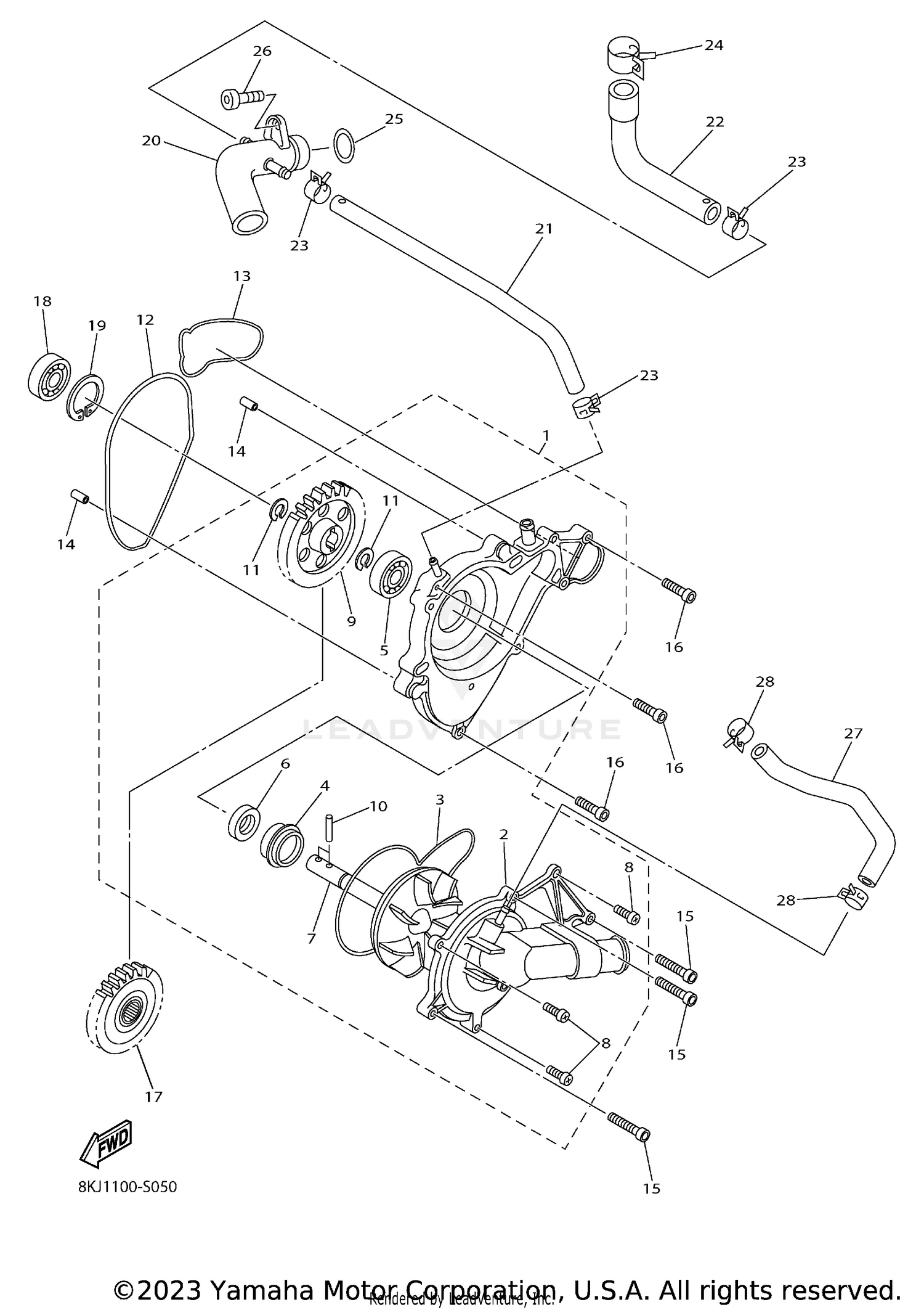 WATER PUMP
