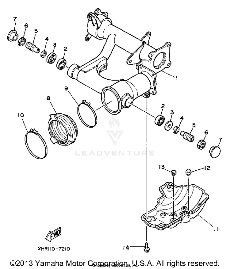 Swing Arm Schematic