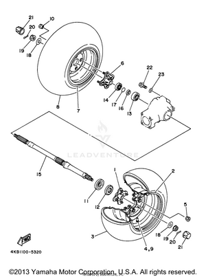 Rear Wheel Schematic