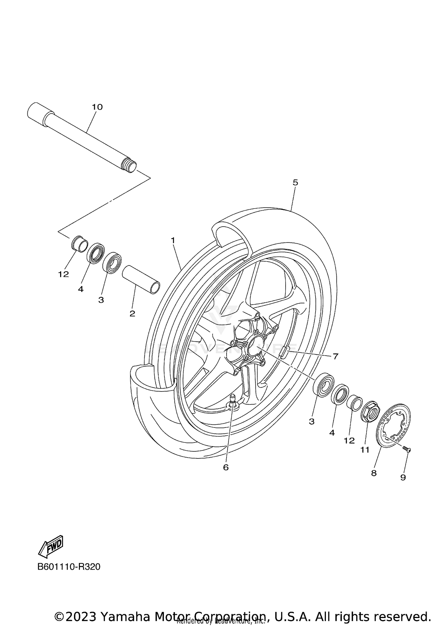 FRONT WHEEL