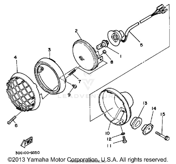 Headlight Schematic