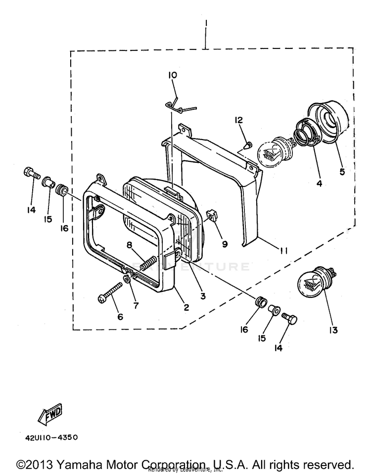 Headlight Schematic