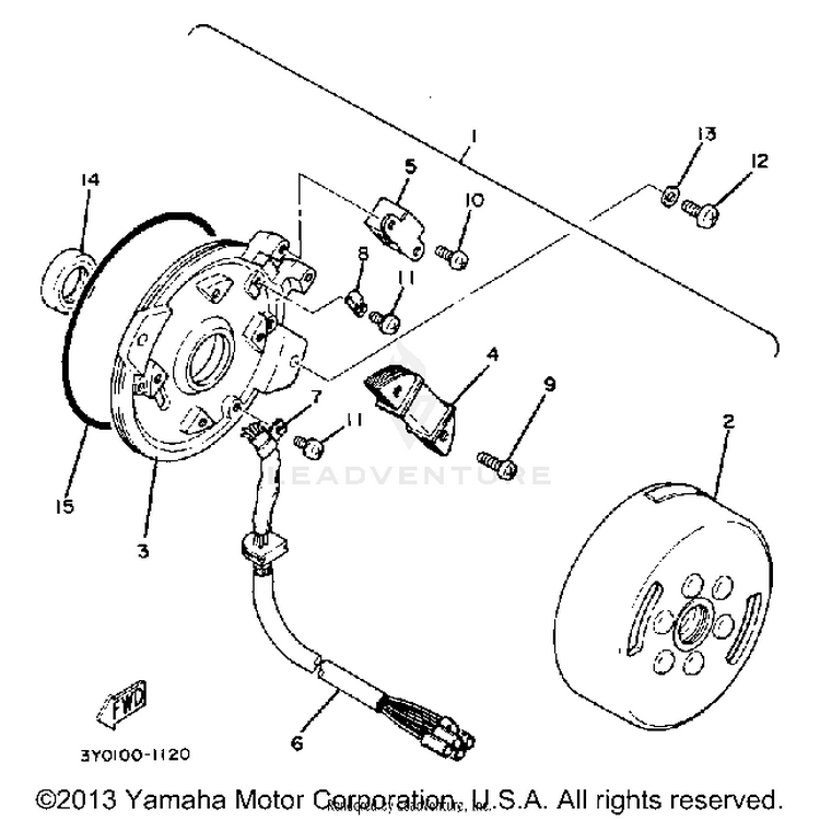 C - D - I - Magneto Schematic