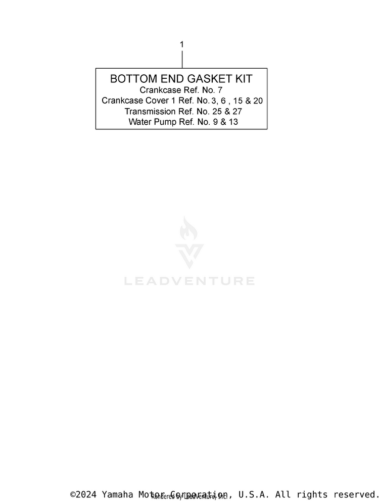 Alternate Parts YZ250F - YZ250FKL - 2019 Schematic