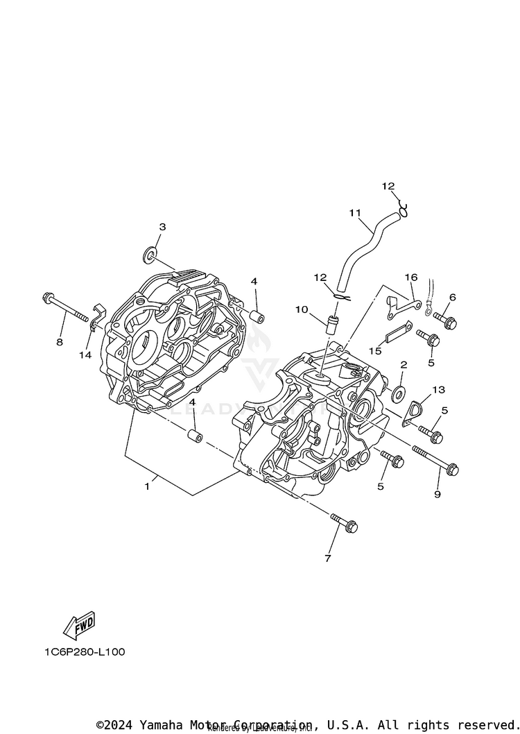 Crankcase Schematic
