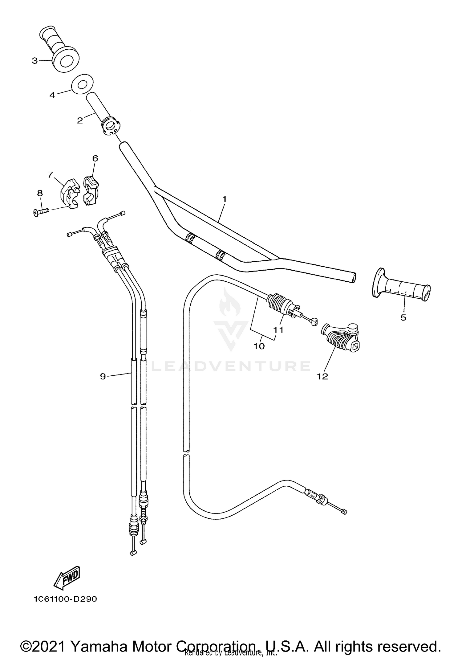 STEERING HANDLE & CABLE