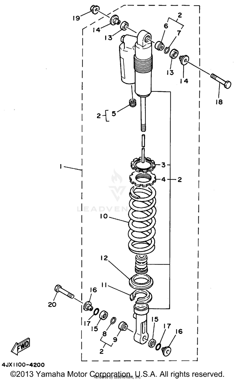 Rear Suspension Schematic