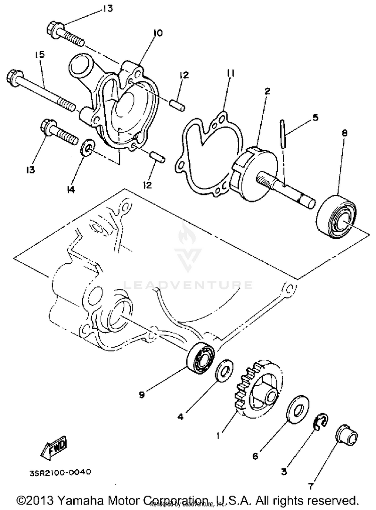 Water Pump Schematic