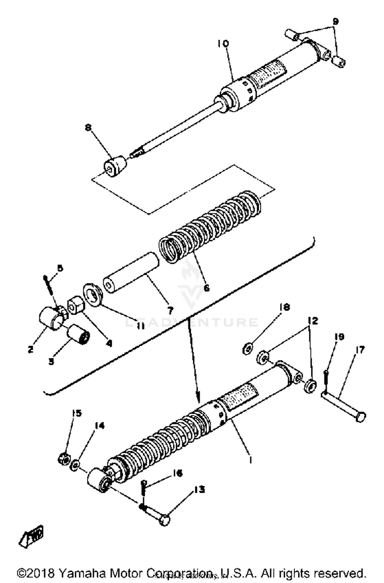 Rear Shocks Schematic