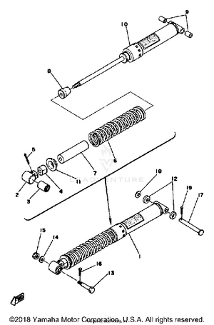 Rear Shocks Schematic