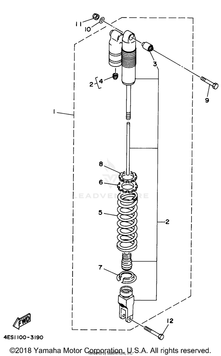 Rear Suspension Schematic