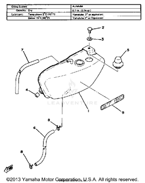 Oil Tank Gt80g Schematic