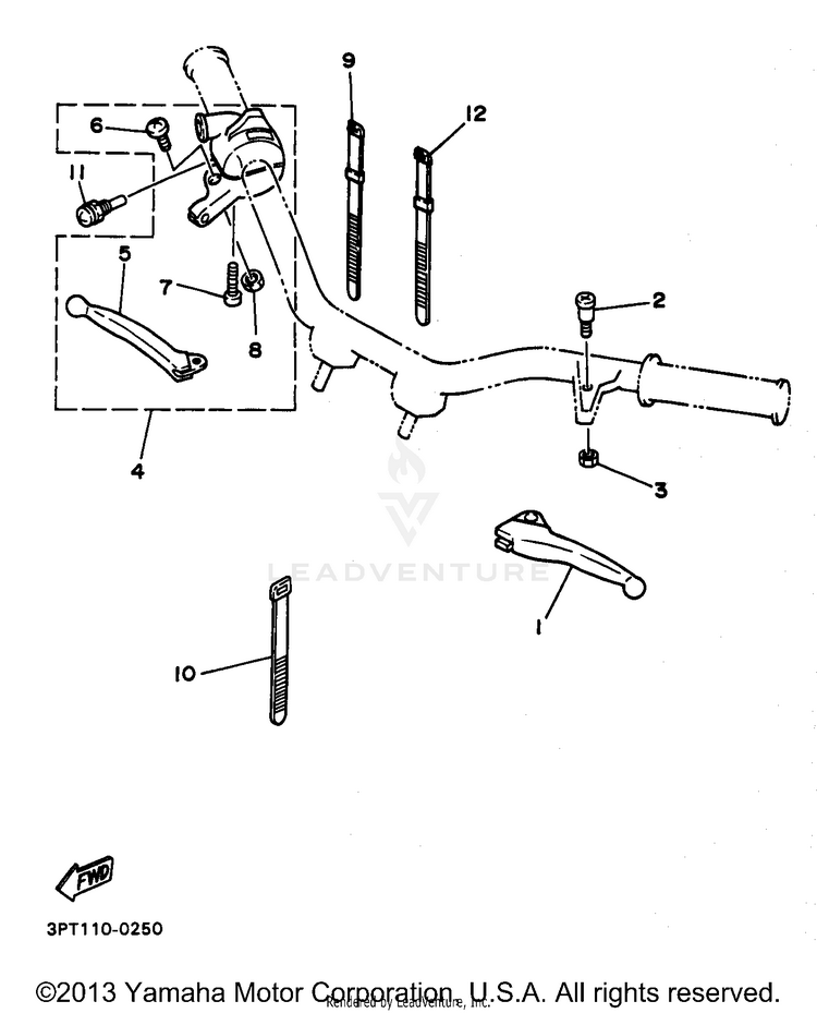 Handle Switch Lever Schematic