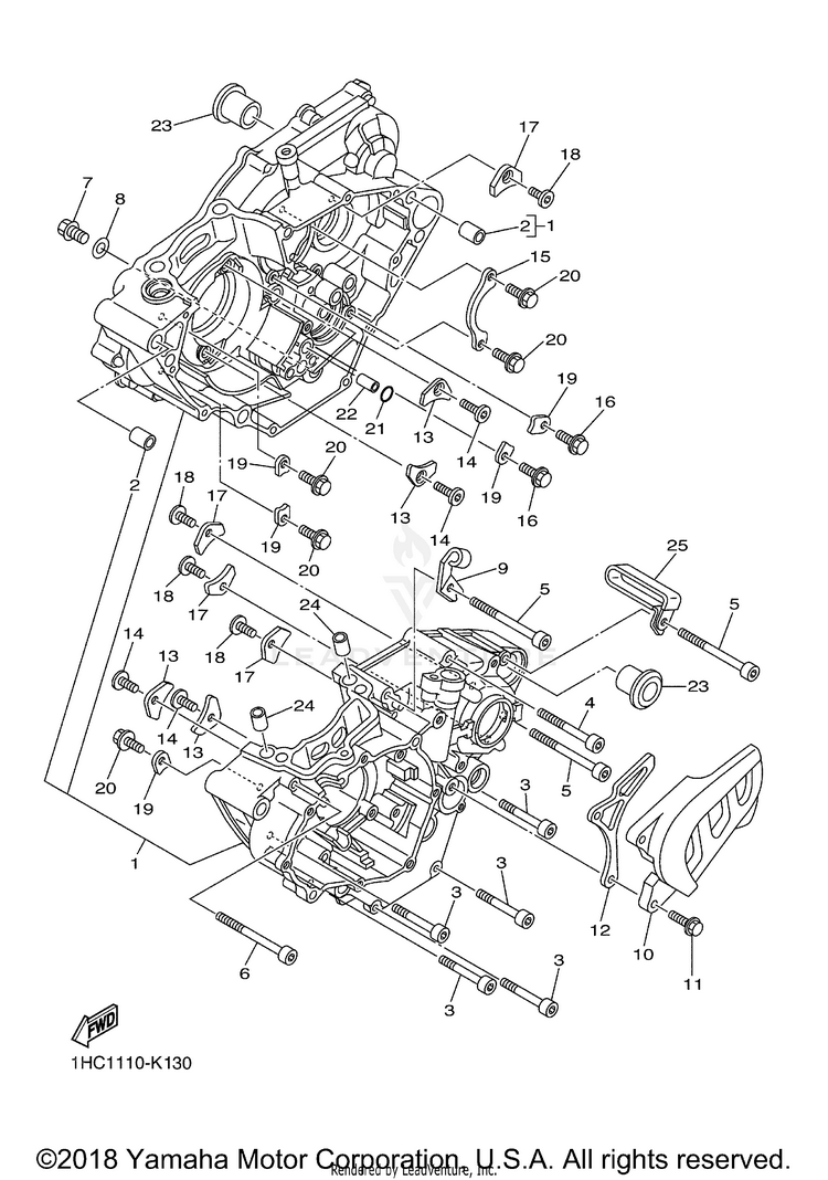 Crankcase Schematic