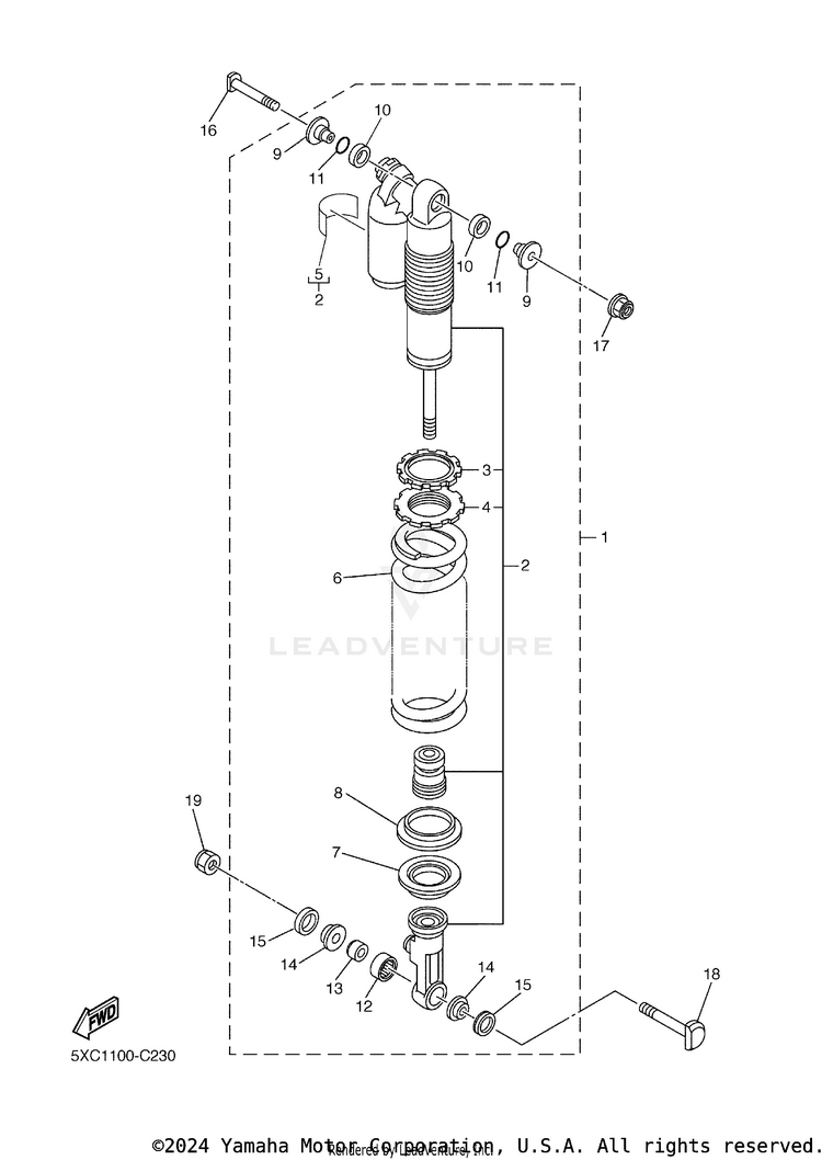 Rear Suspension Schematic