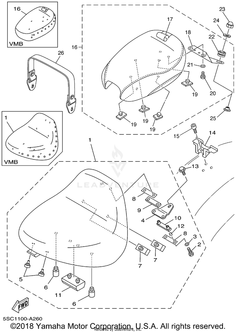Seat Schematic