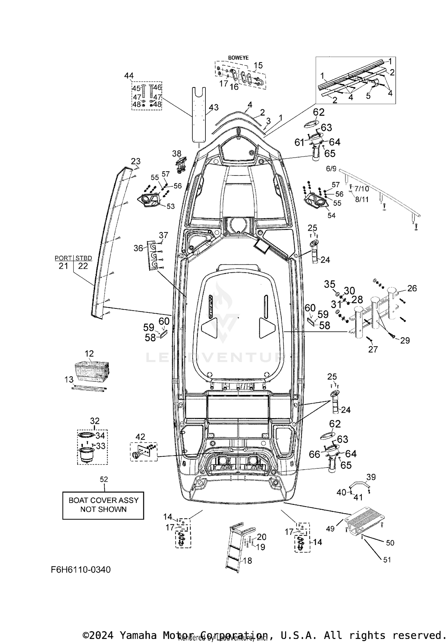 HULL DECK FITTINGS