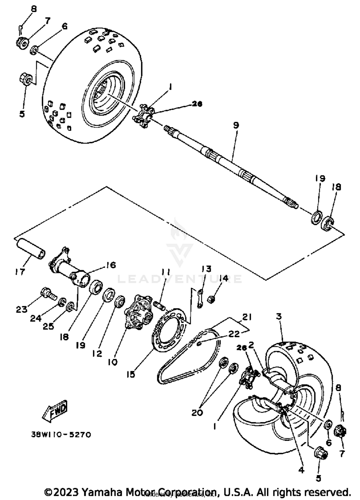 REAR WHEEL