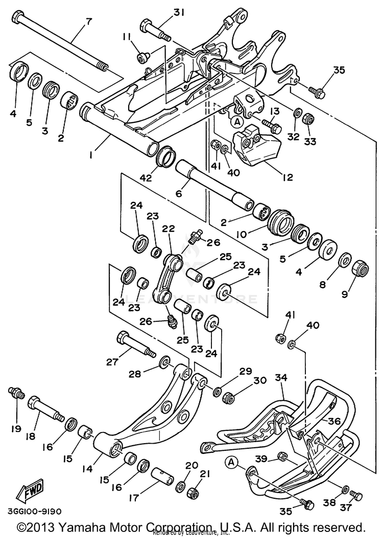 Rear Arm Schematic
