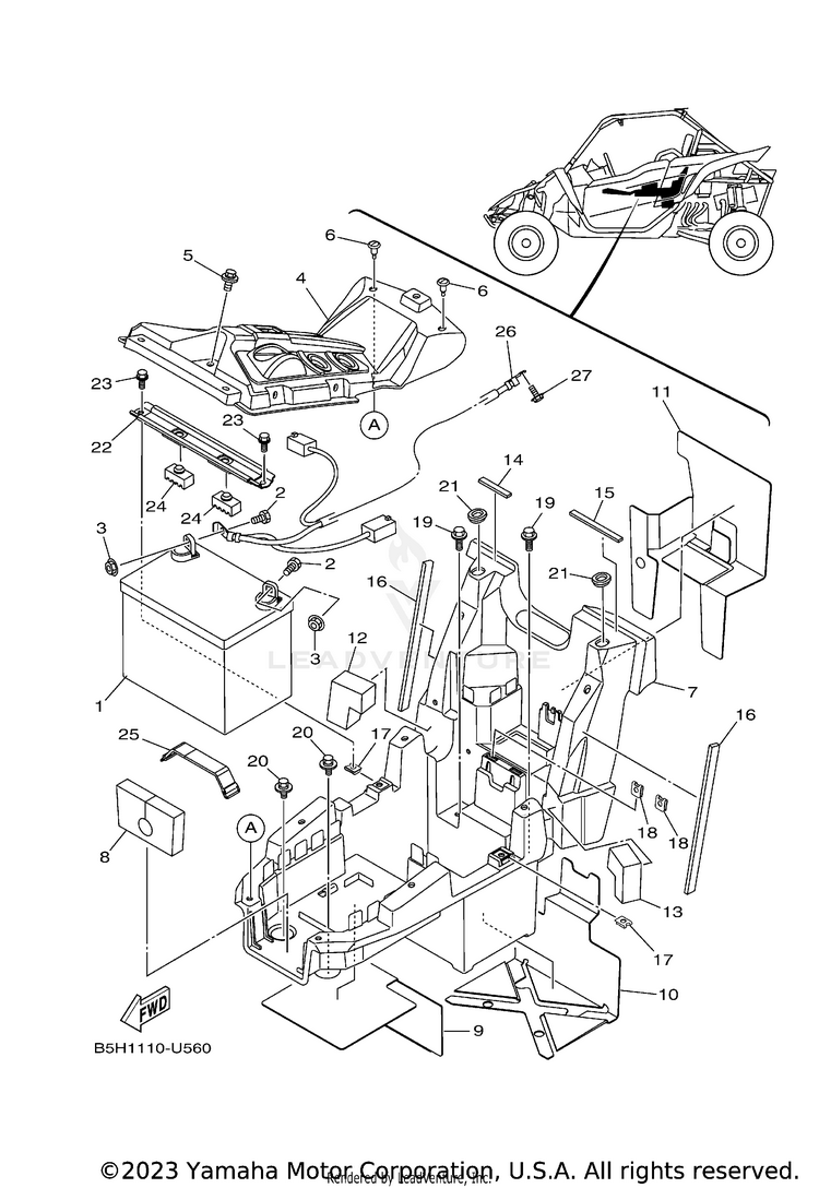 Electrical 2 YXZ1000R EPS SS - YXZ10YEXKD - 2019 Schematic
