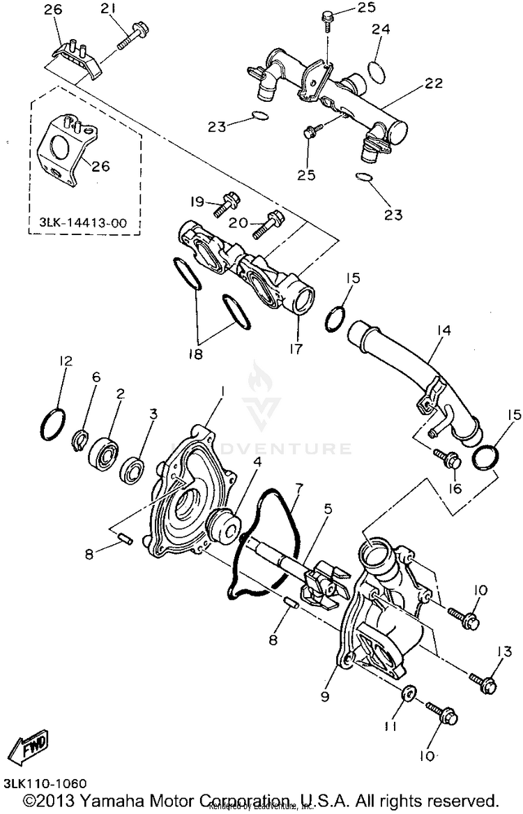 Water Pump Schematic